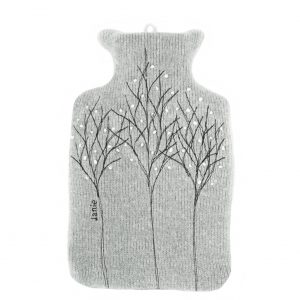 A Treeline hot water bottle Ash Grey