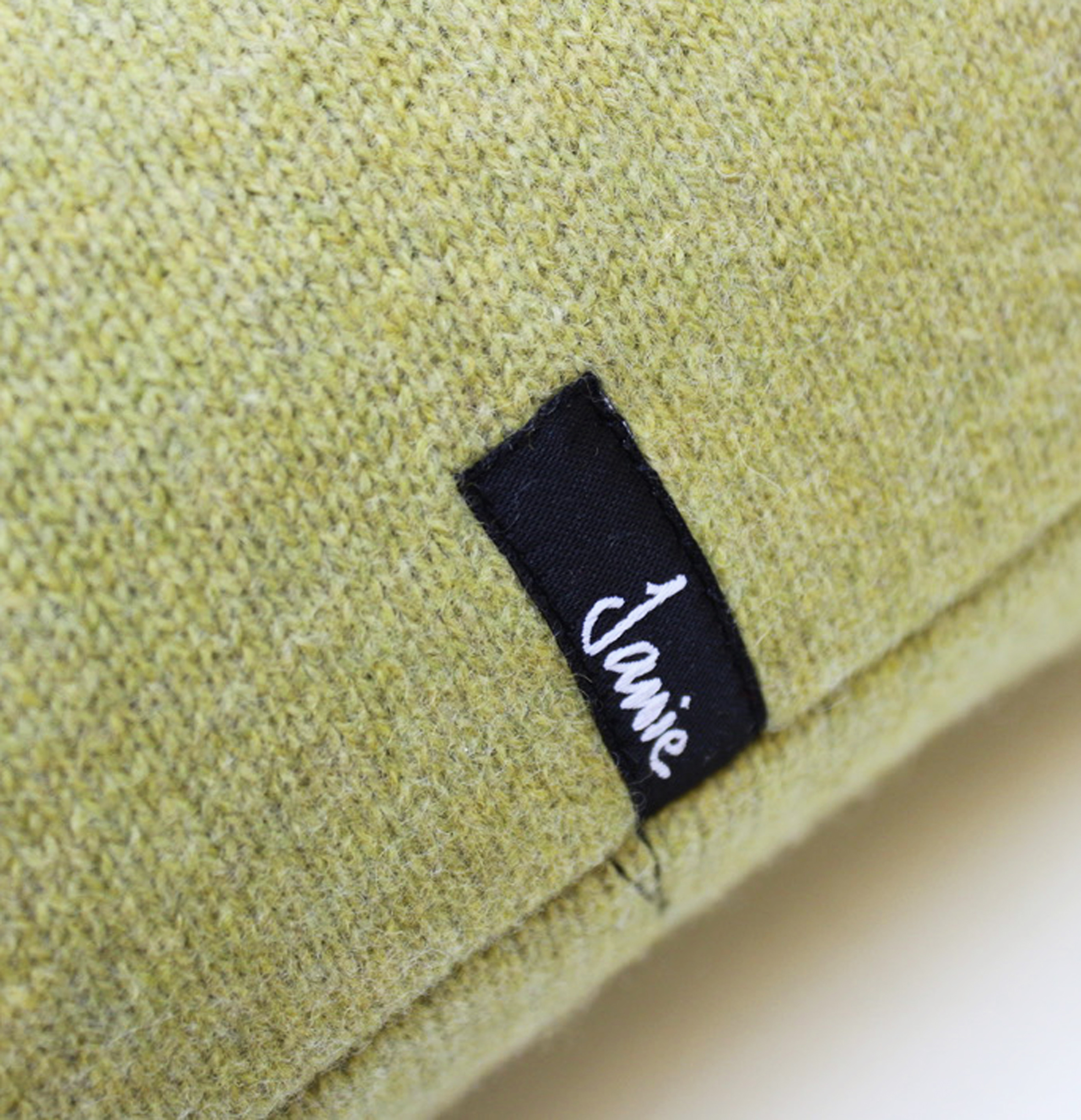 A Treeline cushion Citrus Green - Image 5