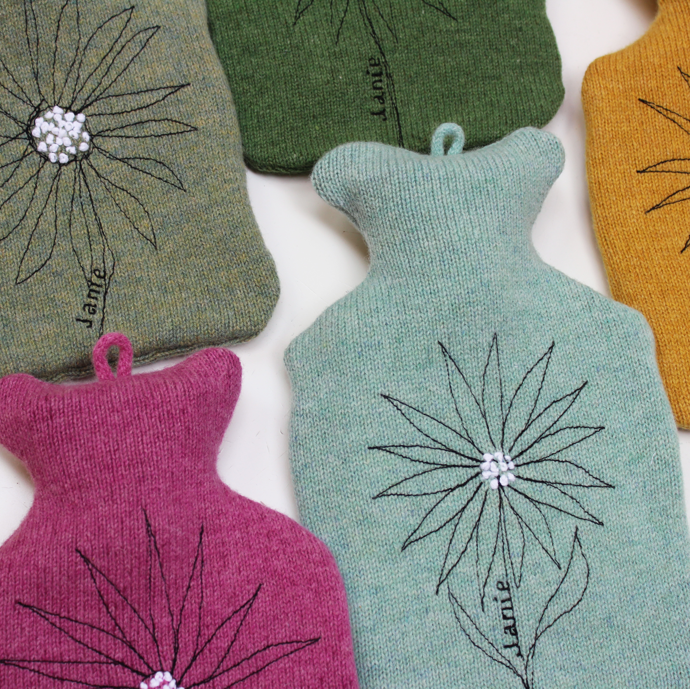 Daisy 1 L hot water bottle Gold - Image 7