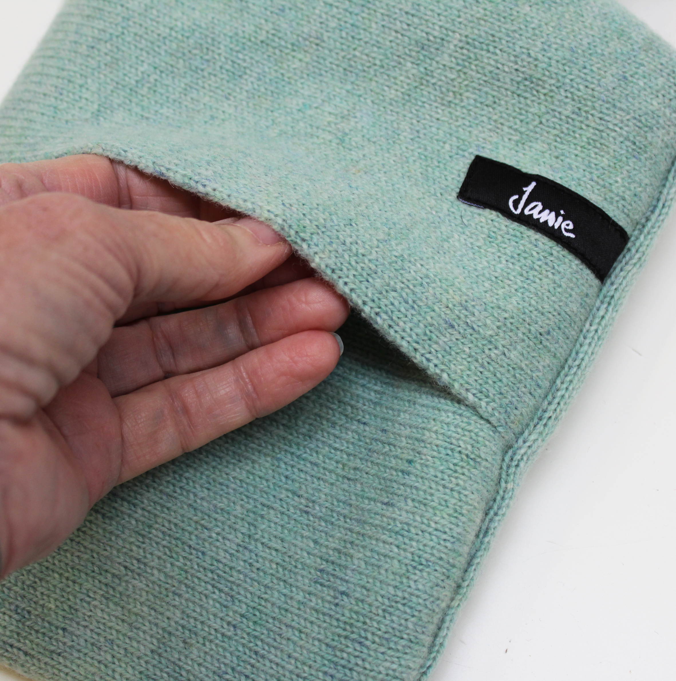 Daisy 1 L hot water bottle Jade green - Image 3