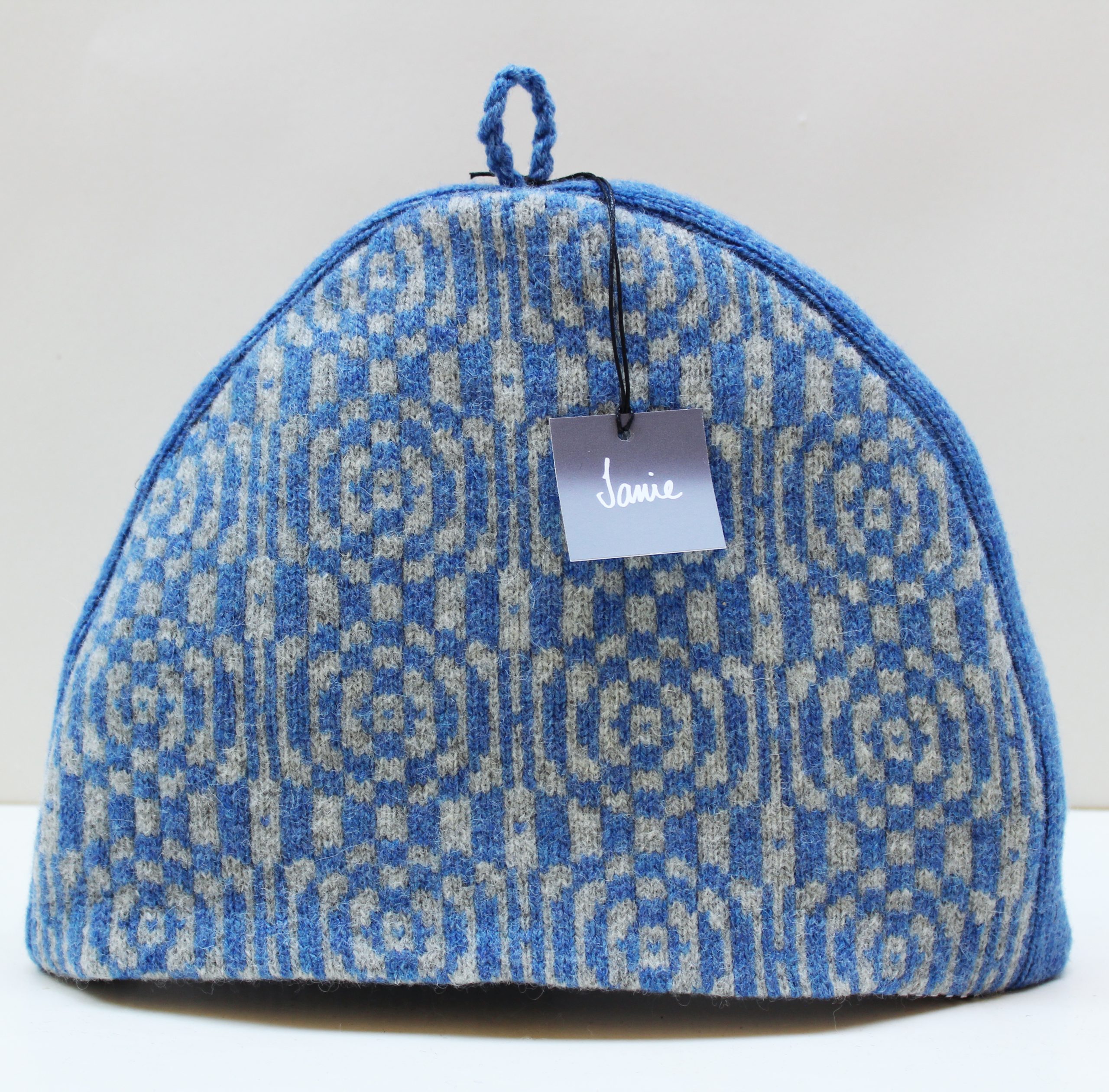 Tapestry Blue/Grey Patterned teapot cover