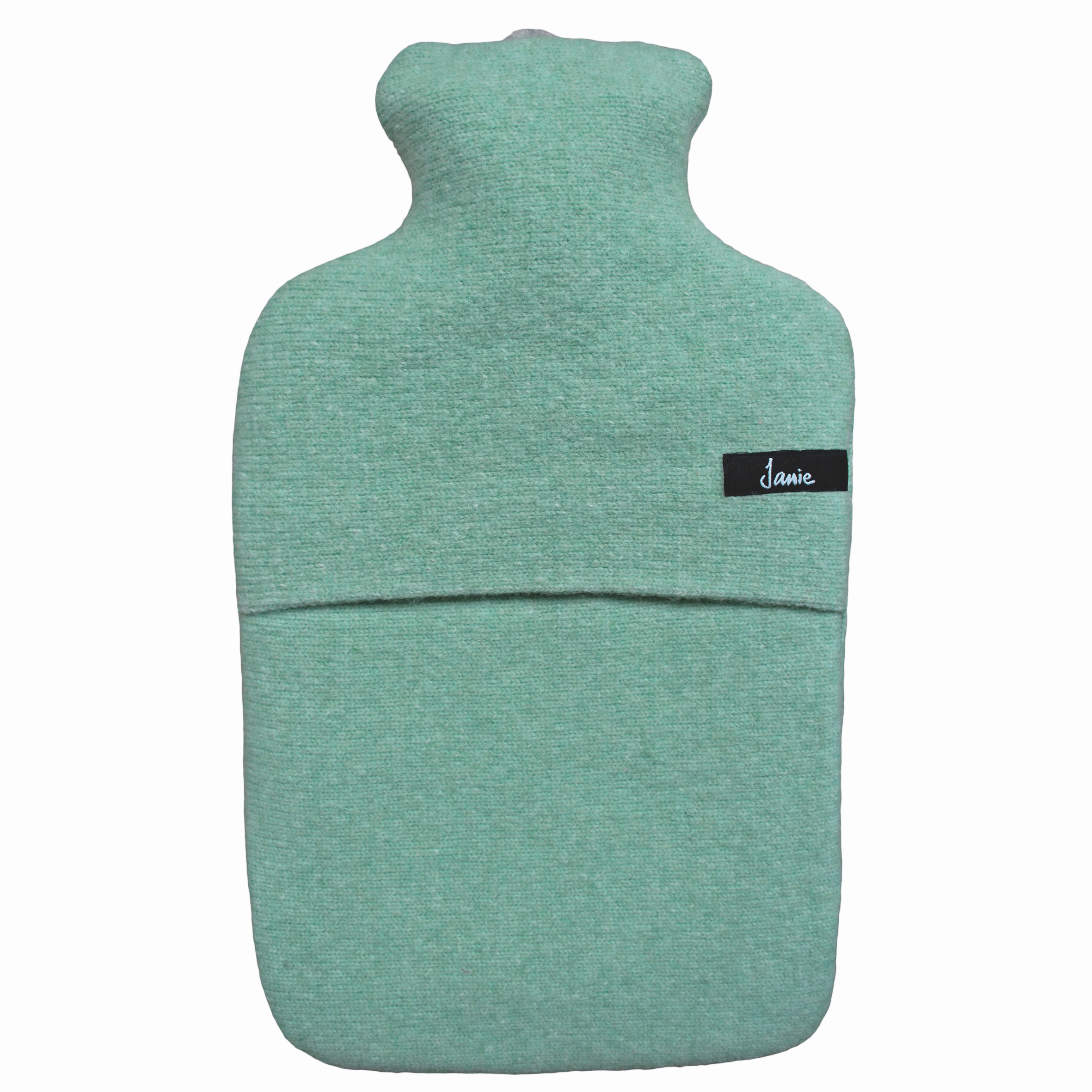 Treeline hot water bottle 2 L Jade green – Janie Knitted Textiles