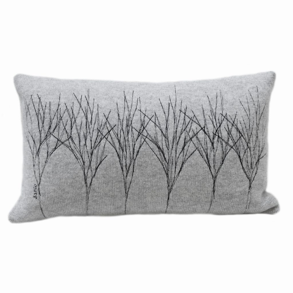 Treeline Ash cushion front